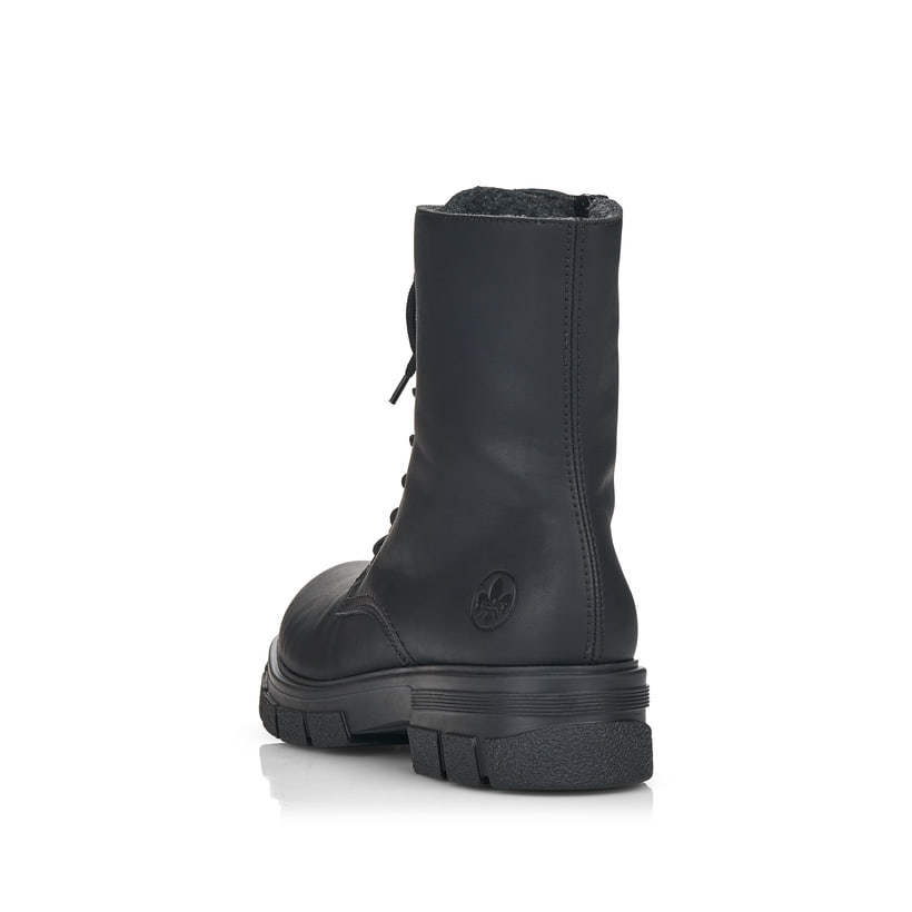 Rieker Artikelnummer Z9120-00 Rieker Damen Biker Boots graphitschwarz Im Verkauf