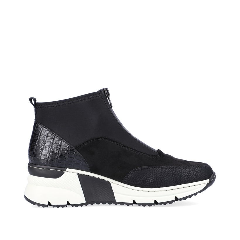 Rieker Artikelnummer N6352-00 Rieker Damen Sneaker High tiefschwarz 2025
