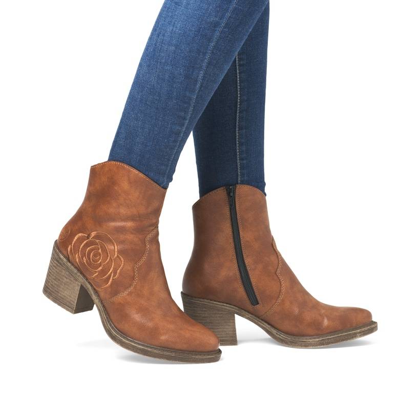 Rieker Artikelnummer Y1250-24 Rieker Damen Stiefeletten nougatbraun Online