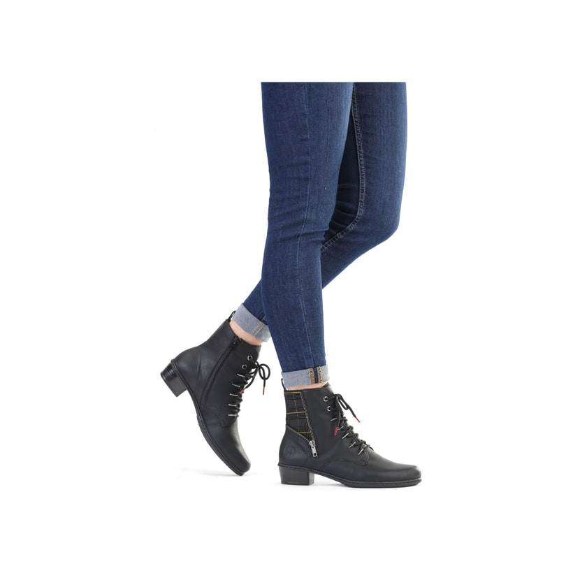 Rieker Artikelnummer Y0700-01 Rieker Damen Stiefeletten tiefschwarz Verkauf