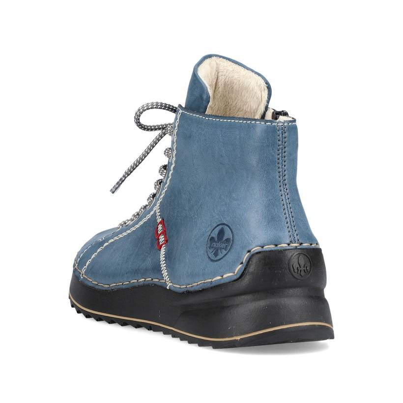 Rieker Artikelnummer 71510-14 Rieker Damen Schnürstiefel californiablau im Angebot