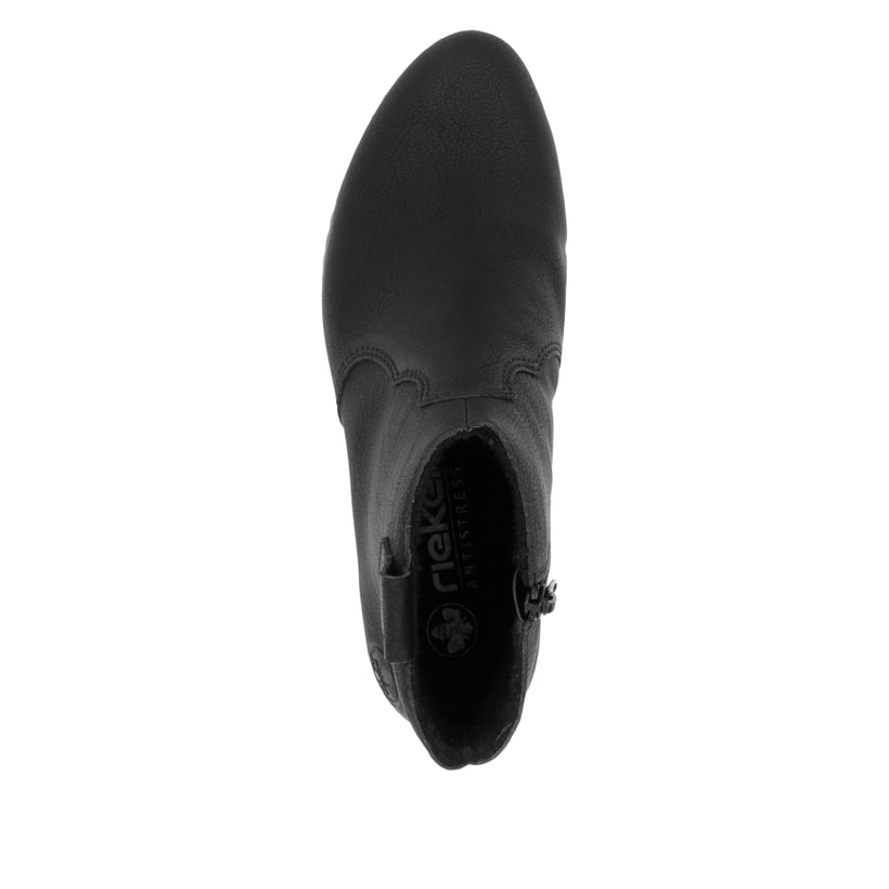 Rieker Artikelnummer Y0762-00 Rieker Damen Stiefeletten nachtschwarz Schlussverkauf