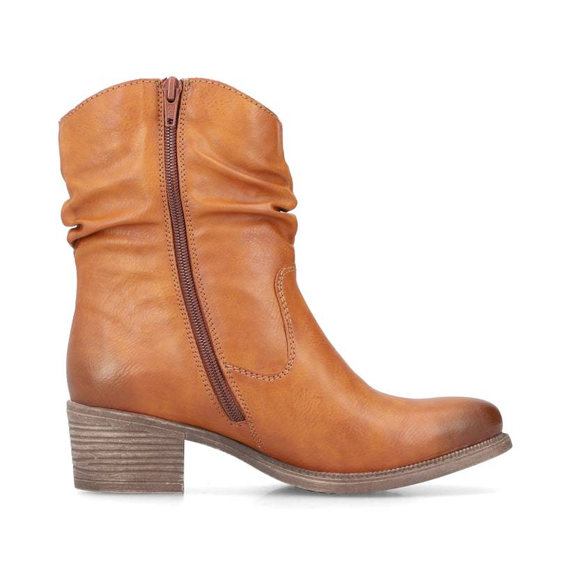 Rieker Artikelnummer 73170-24 Rieker Damen Stiefeletten karamellbraun Günstiger Verkauf