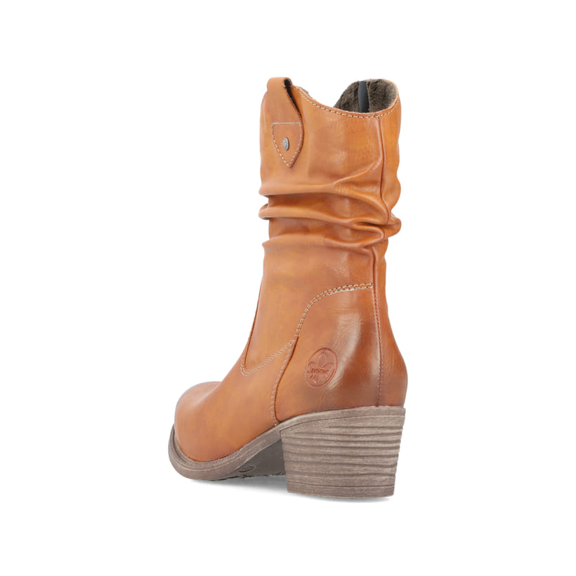 Rieker Artikelnummer 73170-24 Rieker Damen Stiefeletten karamellbraun Günstiger Verkauf