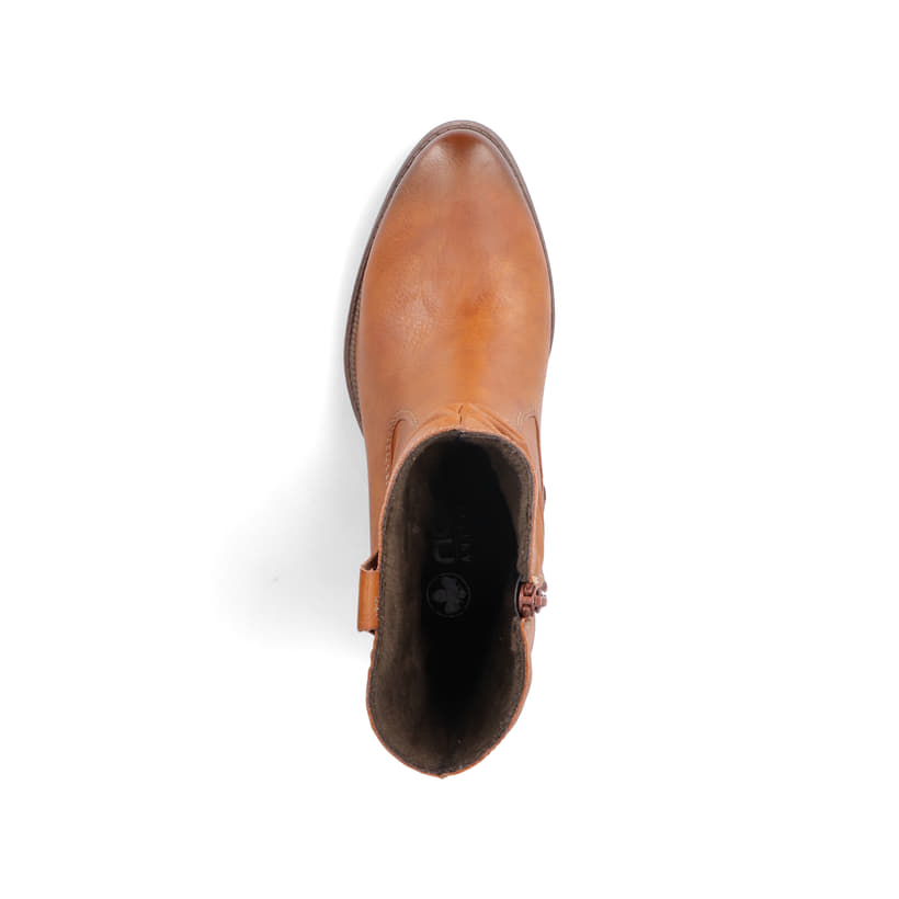 Rieker Artikelnummer 73170-24 Rieker Damen Stiefeletten karamellbraun Günstiger Verkauf