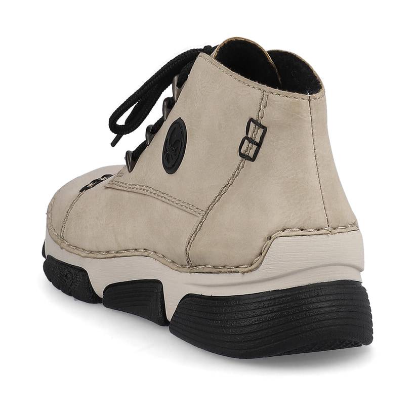 Rieker Artikelnummer 45902-60 Rieker Damen Schnürschuhe cremebeige Fabrikverkauf