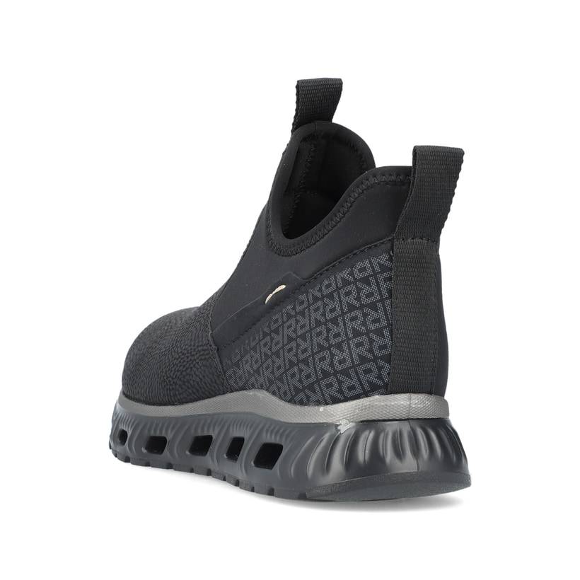 Rieker Artikelnummer M6053-00 Rieker Damen Slipper graphitschwarz Fabrik Onlineshop