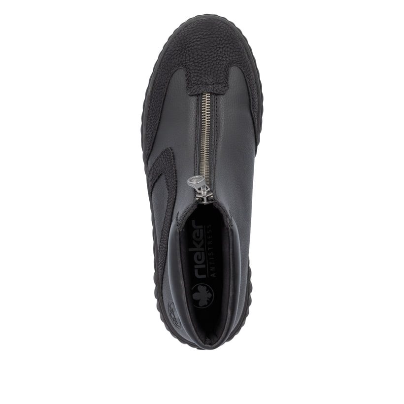 Rieker Artikelnummer N2551-00 Rieker Damen Kurzstiefel nachtschwarz Rabatt