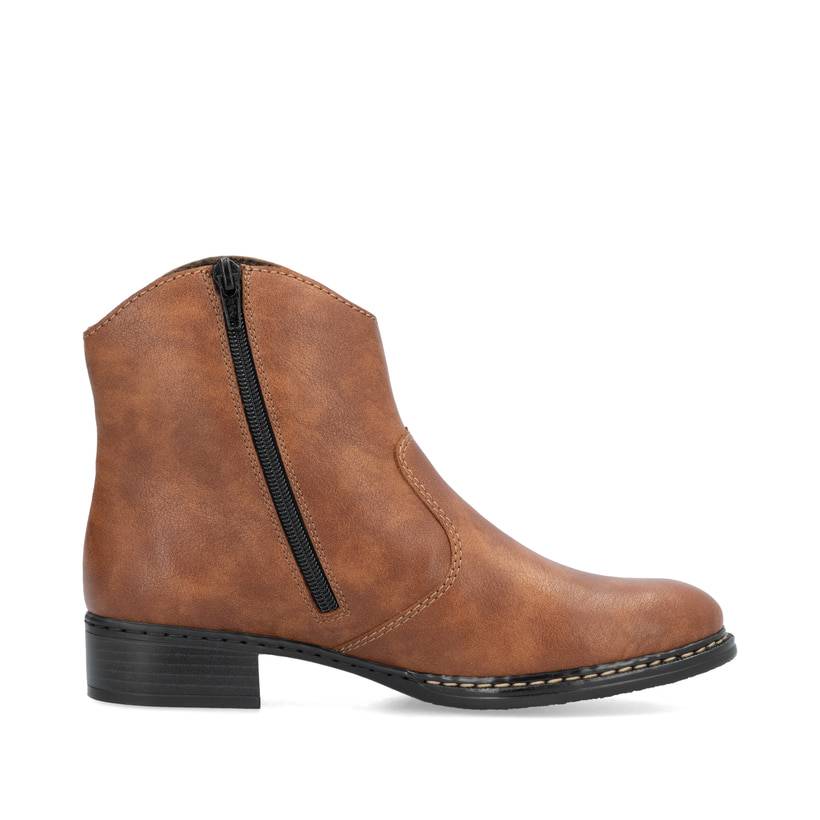 Rieker Artikelnummer 73467-24 Rieker Damen Kurzstiefel noisette Günstig kaufen