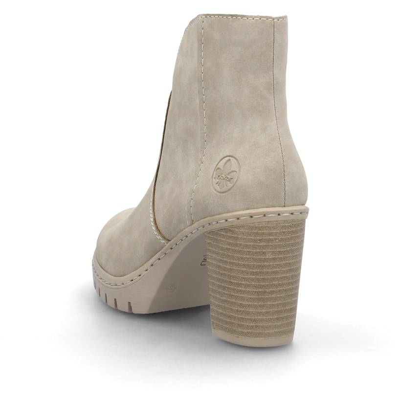 Rieker Artikelnummer Y2553-60 Rieker Damen Stiefeletten hellbeige Versandkostenfrei