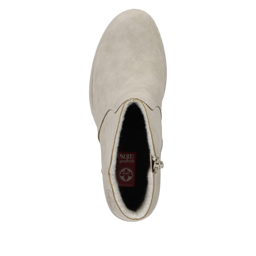 Rieker Artikelnummer Y2553-60 Rieker Damen Stiefeletten hellbeige Versandkostenfrei