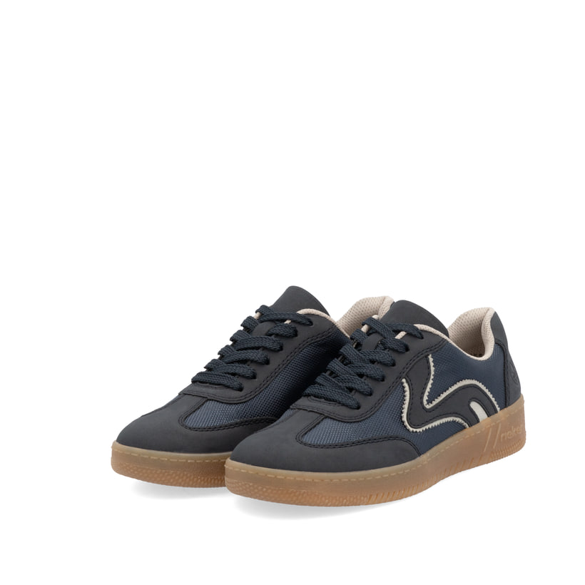 Rieker Artikelnummer M5512-14 Rieker Damen Sneaker Low royalblau Flash Sale
