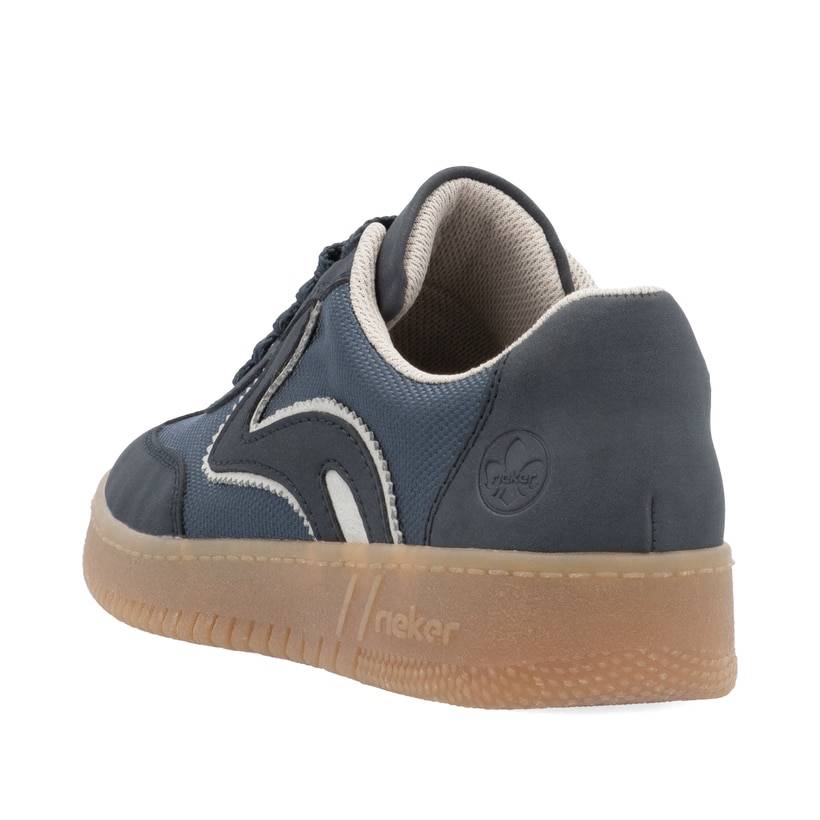 Rieker Artikelnummer M5512-14 Rieker Damen Sneaker Low royalblau Flash Sale