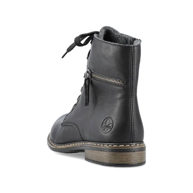 Rieker Artikelnummer 71208-00 Rieker Damen Biker Boots tiefschwarz Preisnachlass