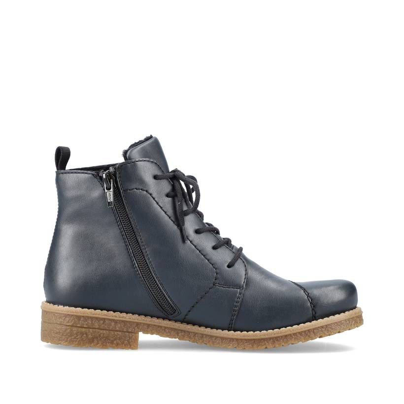 Rieker Artikelnummer 73500-14 Rieker Damen Schnürstiefel marineblau Black Friday