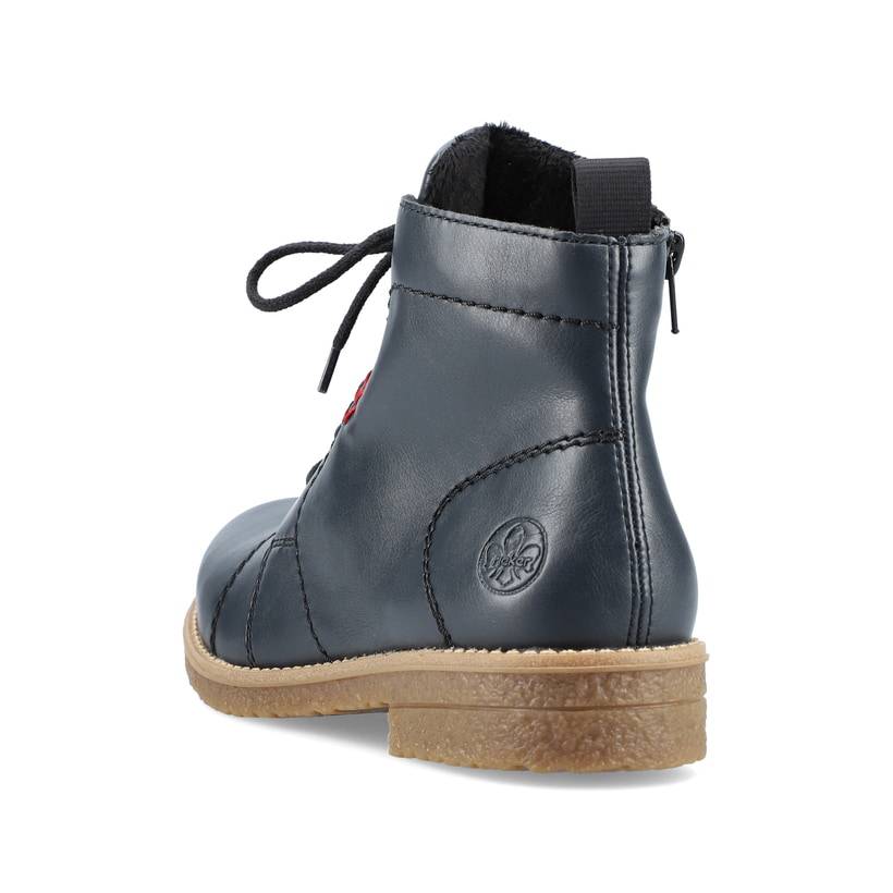 Rieker Artikelnummer 73500-14 Rieker Damen Schnürstiefel marineblau Black Friday