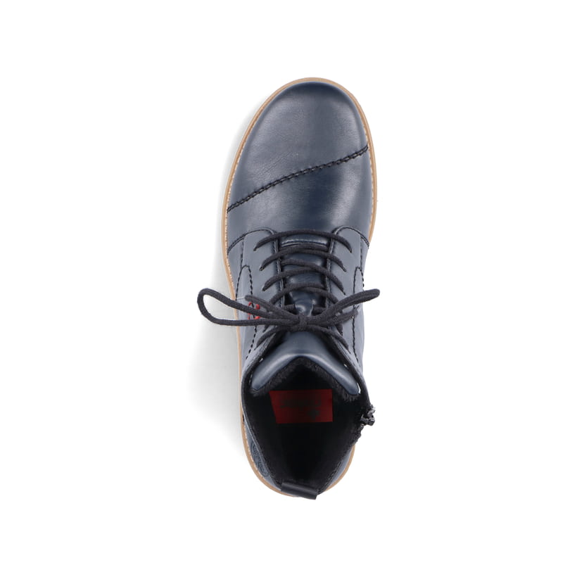 Rieker Artikelnummer 73500-14 Rieker Damen Schnürstiefel marineblau Black Friday