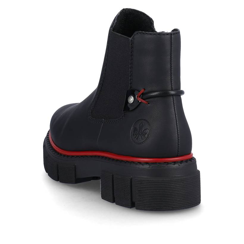 Rieker Artikelnummer M3859-00 Rieker Damen Chelsea Boots tiefschwarz Weihnachtsangebot