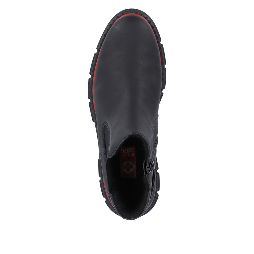 Rieker Artikelnummer M3859-00 Rieker Damen Chelsea Boots tiefschwarz Weihnachtsangebot