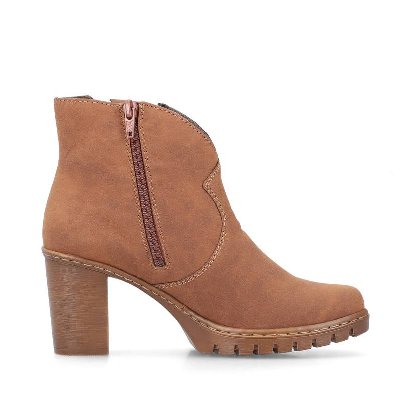 Rieker Artikelnummer Y2554-24 Rieker Damen Stiefeletten nougatbraun Osterangebot