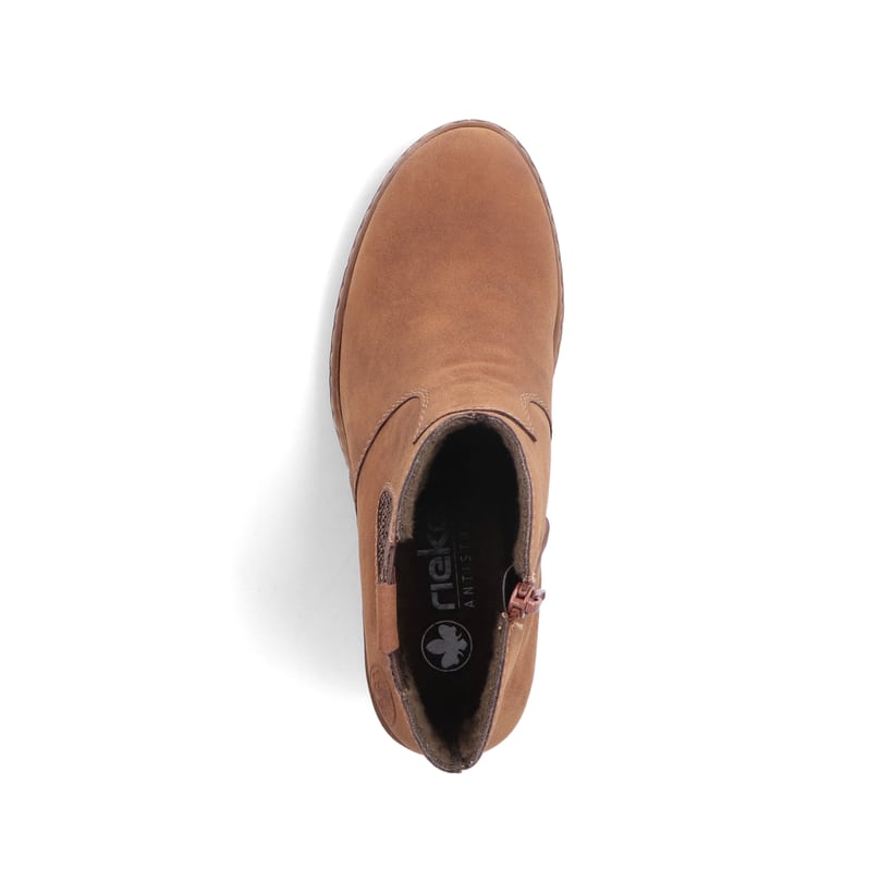 Rieker Artikelnummer Y2554-24 Rieker Damen Stiefeletten nougatbraun Osterangebot