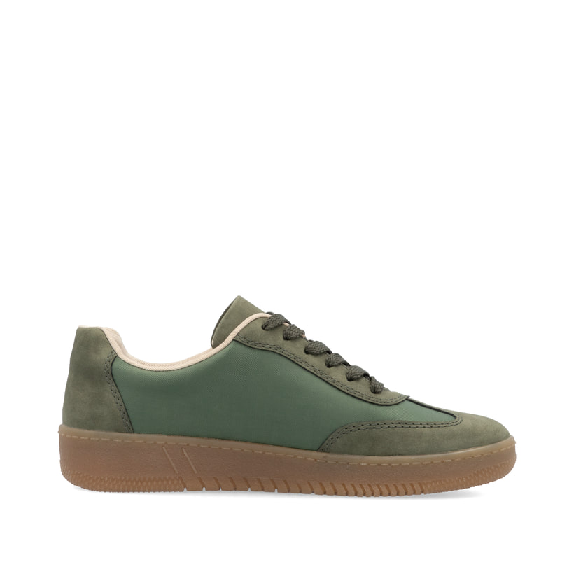 Rieker Artikelnummer M5512-54 Rieker Damen Sneaker Low kaktusgrün Vatertagsangebot