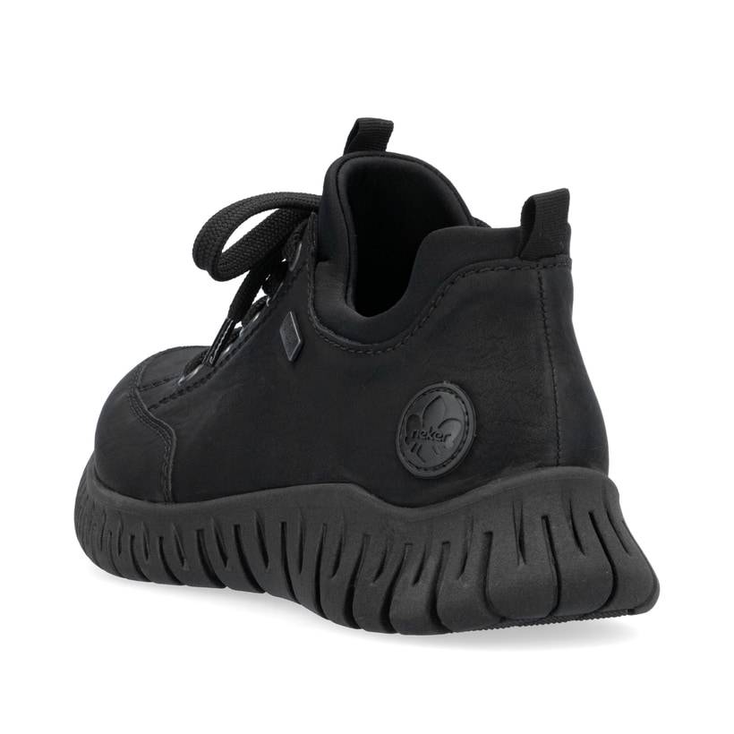Rieker Artikelnummer M5352-00 Rieker Damen Slipper graphitschwarz Valentinstagsangebot