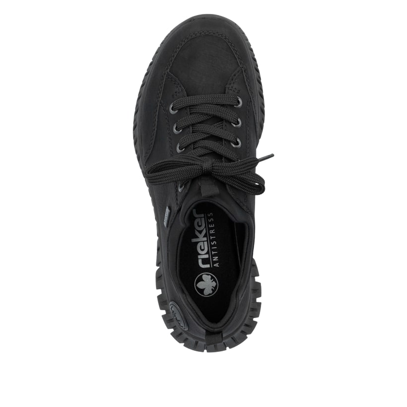 Rieker Artikelnummer M5352-00 Rieker Damen Slipper graphitschwarz Valentinstagsangebot