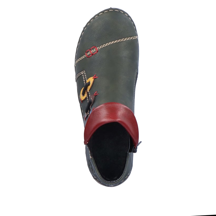 Rieker Artikelnummer 72581-54 Rieker Damen Slipper olivgrün Heißer Verkauf