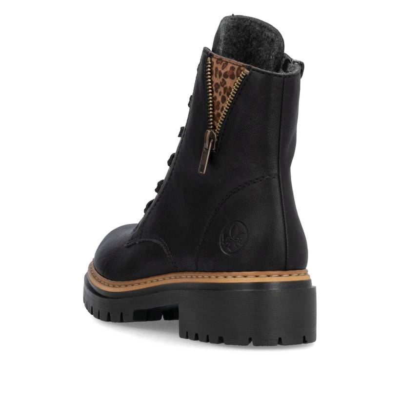 Rieker Artikelnummer 72617-00 Rieker Damen Biker Boots nachtschwarz Neueste Mode