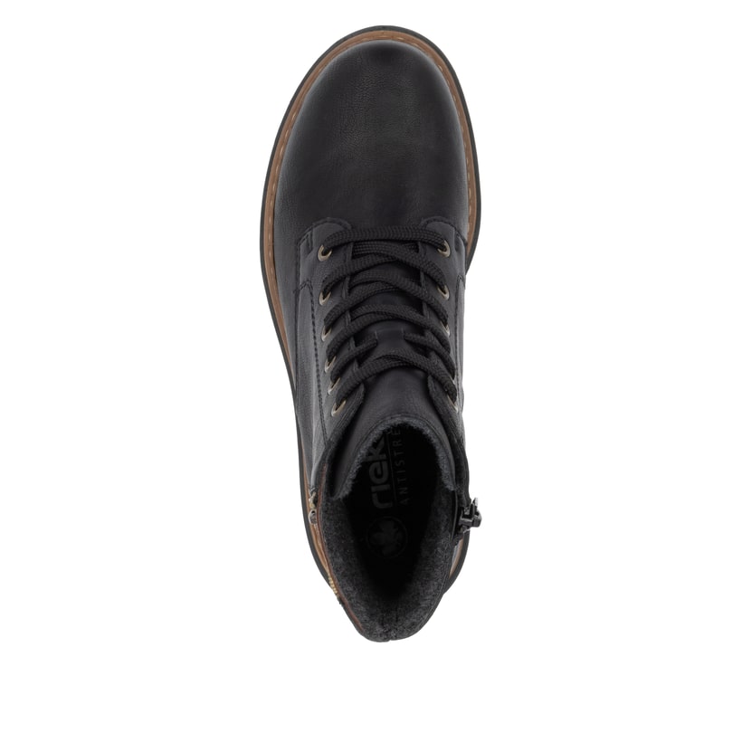 Rieker Artikelnummer 72617-00 Rieker Damen Biker Boots nachtschwarz Neueste Mode