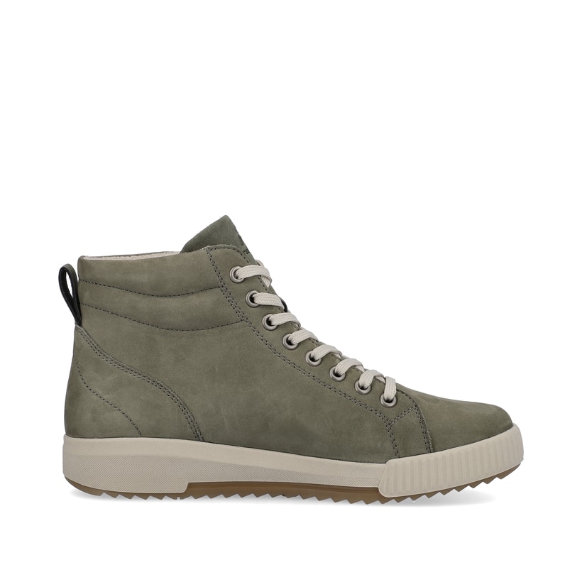 Rieker Artikelnummer W0164-54 Rieker Damen Sneaker High schilfgrün Online Outlet