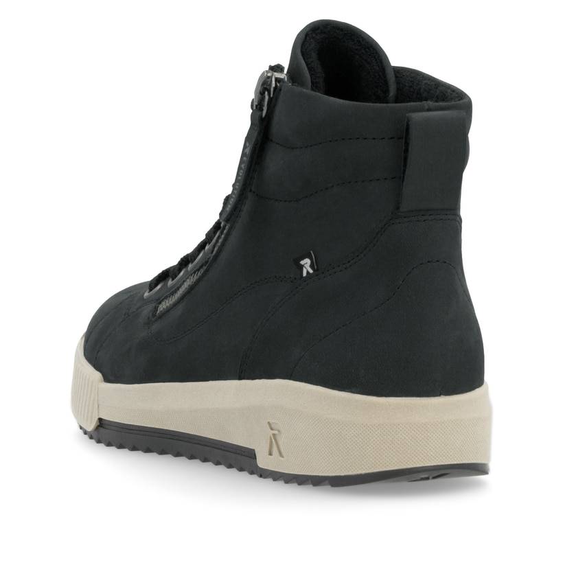 Rieker Artikelnummer W0164-14 Rieker Damen Sneaker High graublau Exklusive Angebote