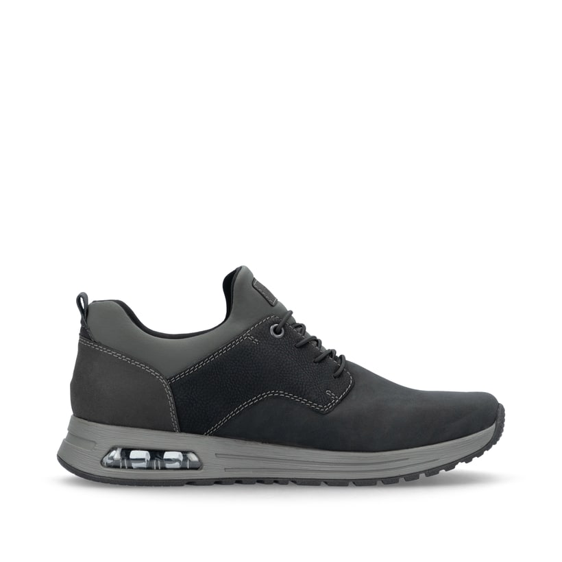 Rieker Artikelnummer B1052-00 Rieker Herren Slipper graphitschwarz Bestseller