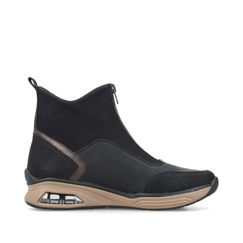 Rieker Artikelnummer M5656-00 Rieker Damen Stiefeletten stahlschwarz Tägliche Deals