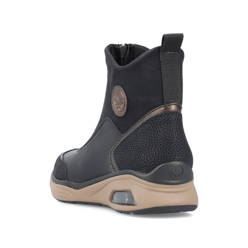 Rieker Artikelnummer M5656-00 Rieker Damen Stiefeletten stahlschwarz Tägliche Deals
