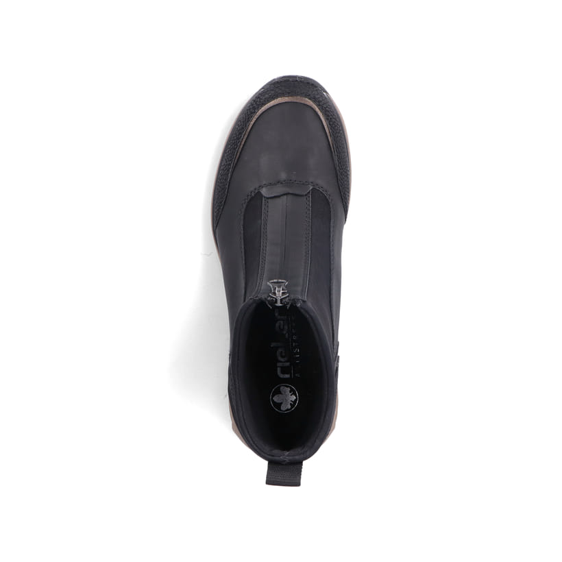 Rieker Artikelnummer M5656-00 Rieker Damen Stiefeletten stahlschwarz Tägliche Deals