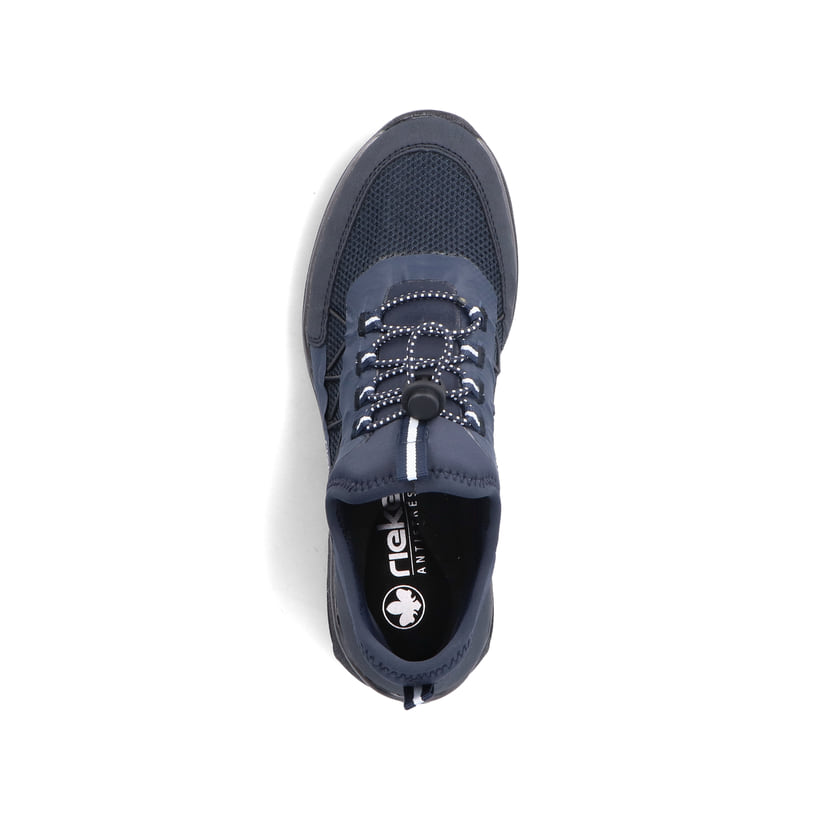 Rieker Artikelnummer M5658-14 Rieker Damen Slipper californiablau Sonderangebote