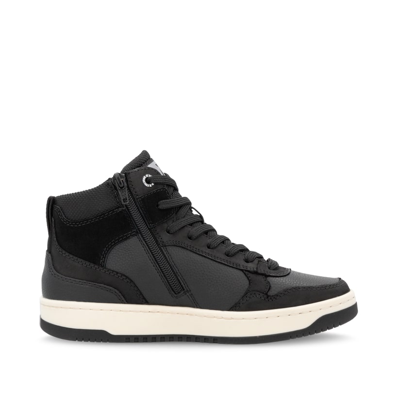 Rieker Artikelnummer W1970-00 Rieker Damen Sneaker High carbonschwarz Neueste Stile