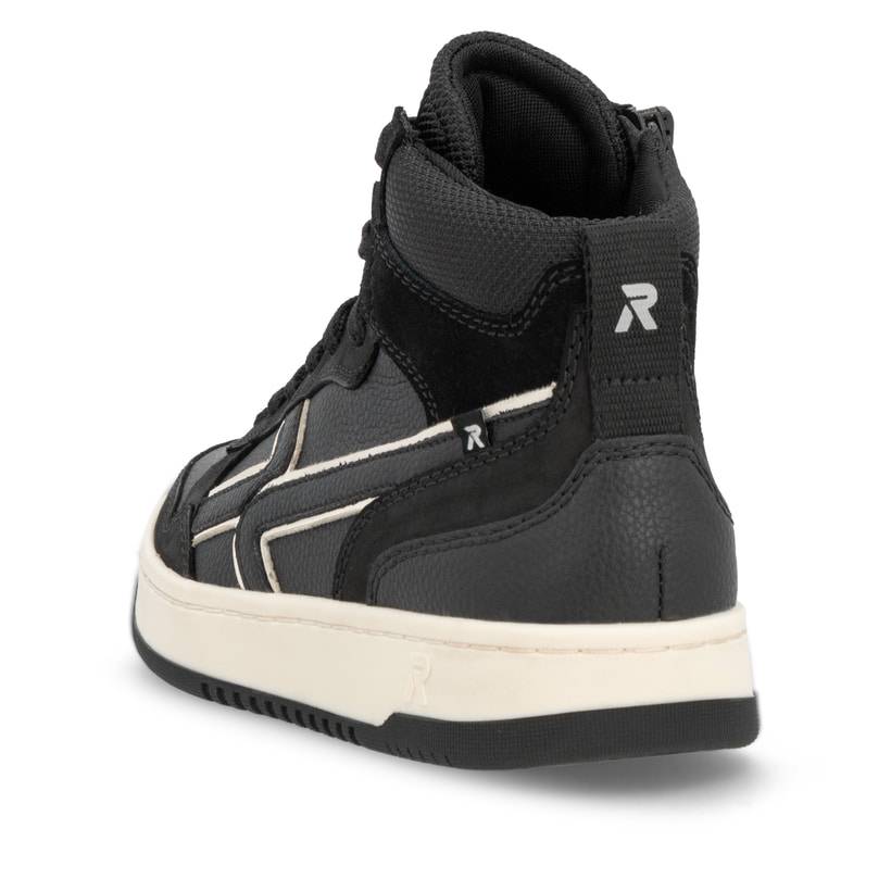 Rieker Artikelnummer W1970-00 Rieker Damen Sneaker High carbonschwarz Neueste Stile