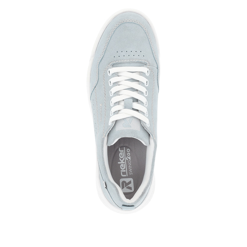 Rieker Artikelnummer W1101-12 Rieker Damen Sneaker Low steel blue Letzter Tag