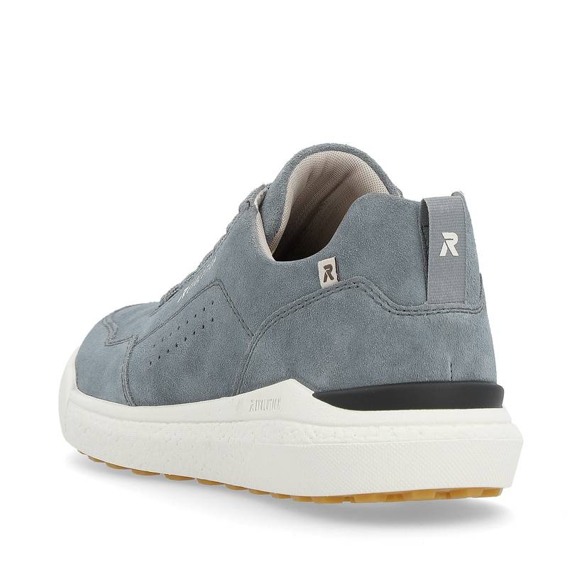 Rieker Artikelnummer U1101-14 Rieker Herren Sneaker Low steel blue Nur noch ein Tag übrig