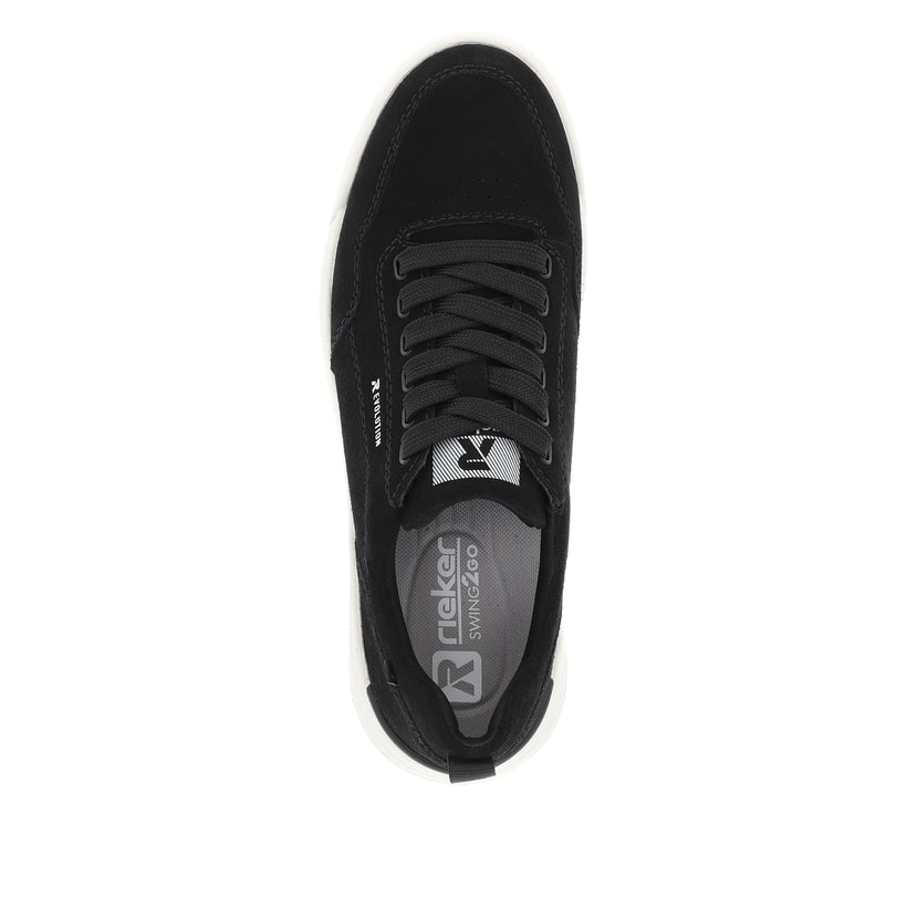 Rieker Artikelnummer W1101-00 Rieker Damen Sneaker Low deep black Fabrikladen