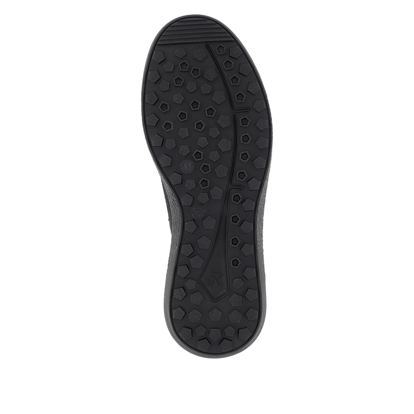 Rieker Artikelnummer U1103-00 Rieker Herren Slipper deep black Begrenzt auf 3 Tage