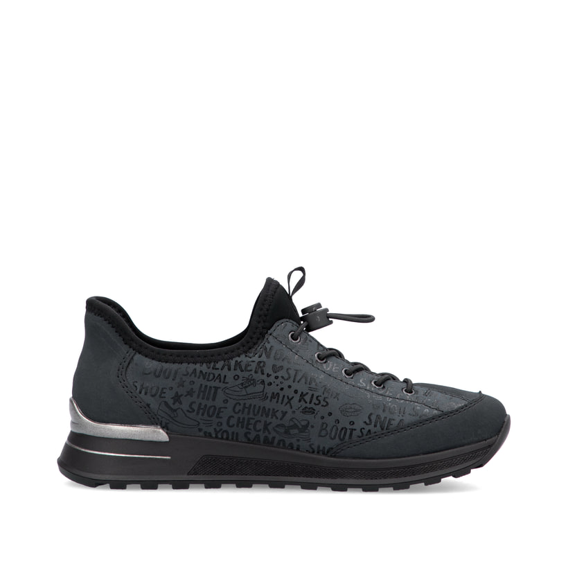 Rieker Artikelnummer N1455-14 Rieker Damen Slipper petrol Im Verkauf