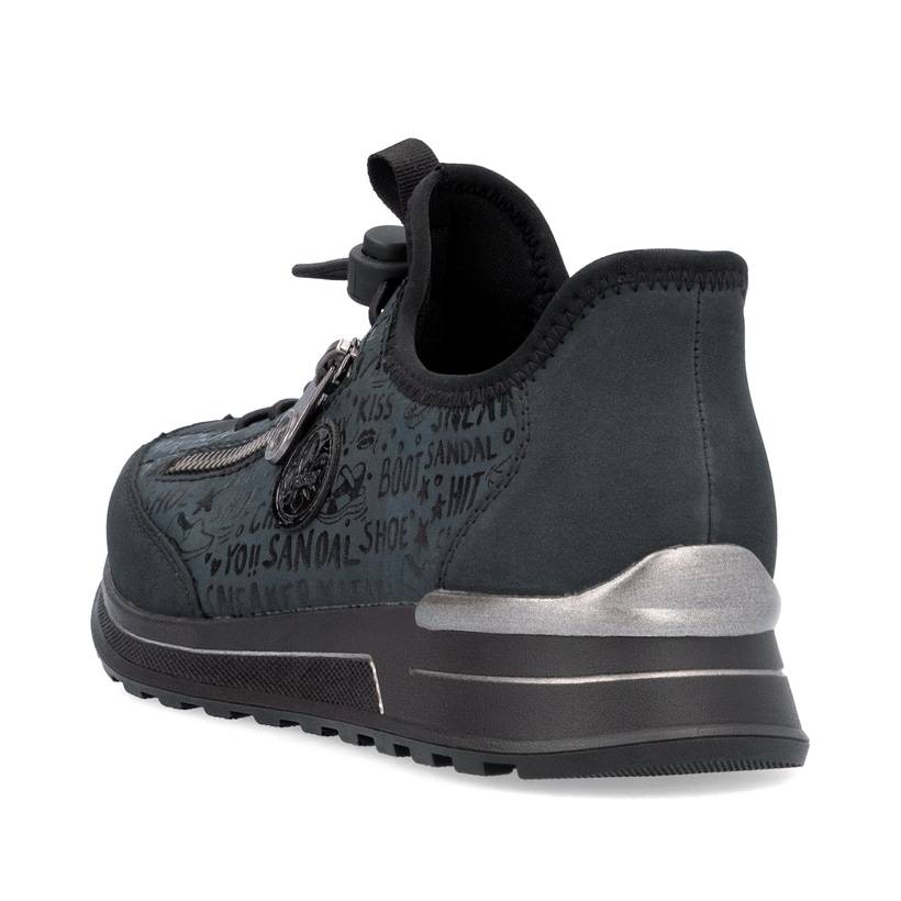 Rieker Artikelnummer N1455-14 Rieker Damen Slipper petrol Im Verkauf