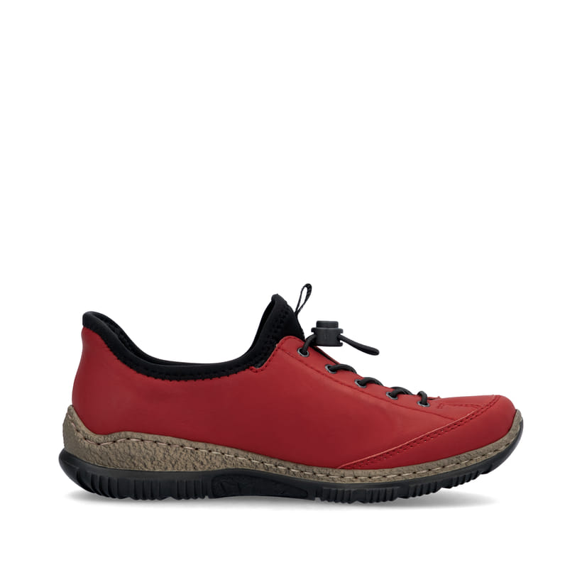Rieker Artikelnummer N3267-33 Rieker Damen Slipper erdbeerrot zollfrei