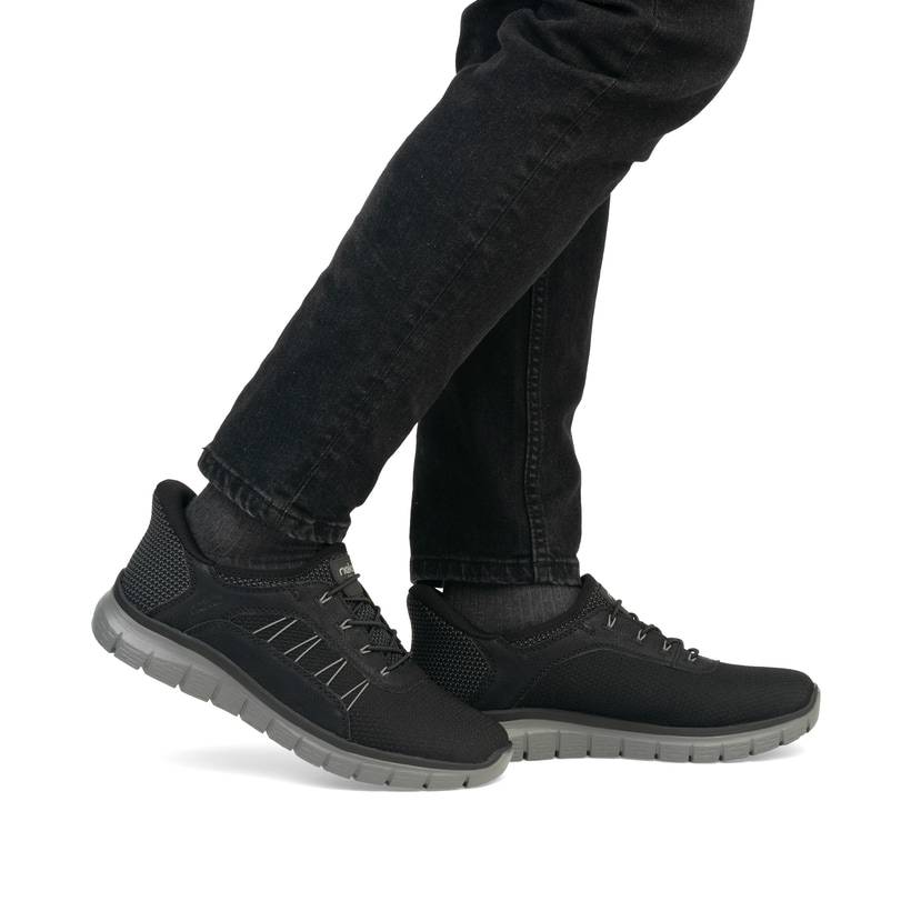 Rieker Artikelnummer B6656-00 Rieker Herren Slipper asphaltschwarz Online