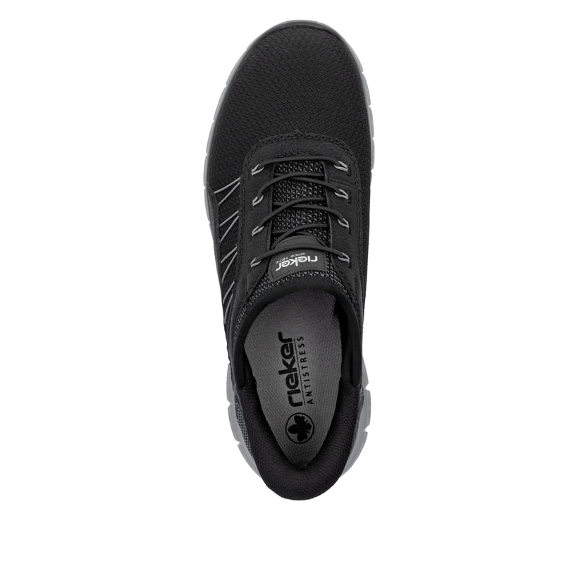 Rieker Artikelnummer B6656-00 Rieker Herren Slipper asphaltschwarz Online