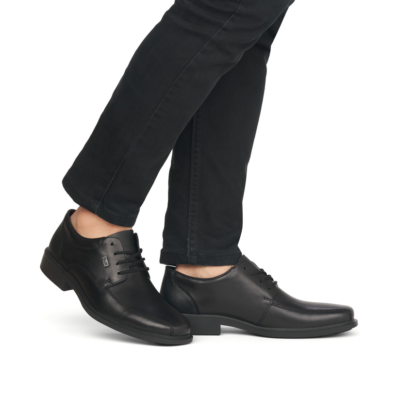 Rieker Artikelnummer B0013-00 Rieker Herren Schnürschuhe mitternachtsschwarz Outlet